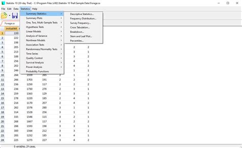 Download Analytical Software Statistix